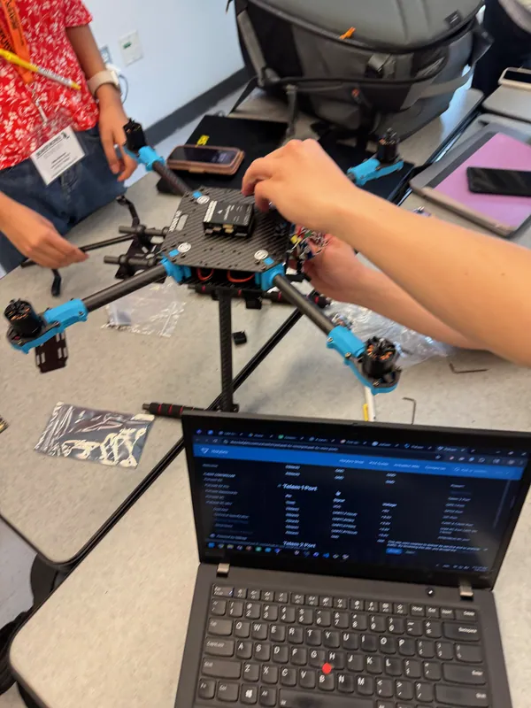 Jul 8: wiring the flight controller stack