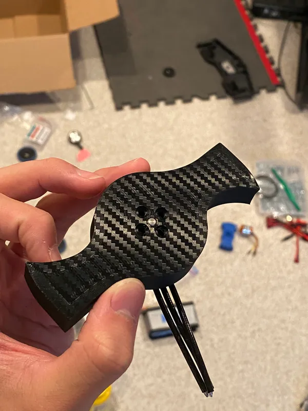 The first blade off the printer, Jul 10: two teeth
