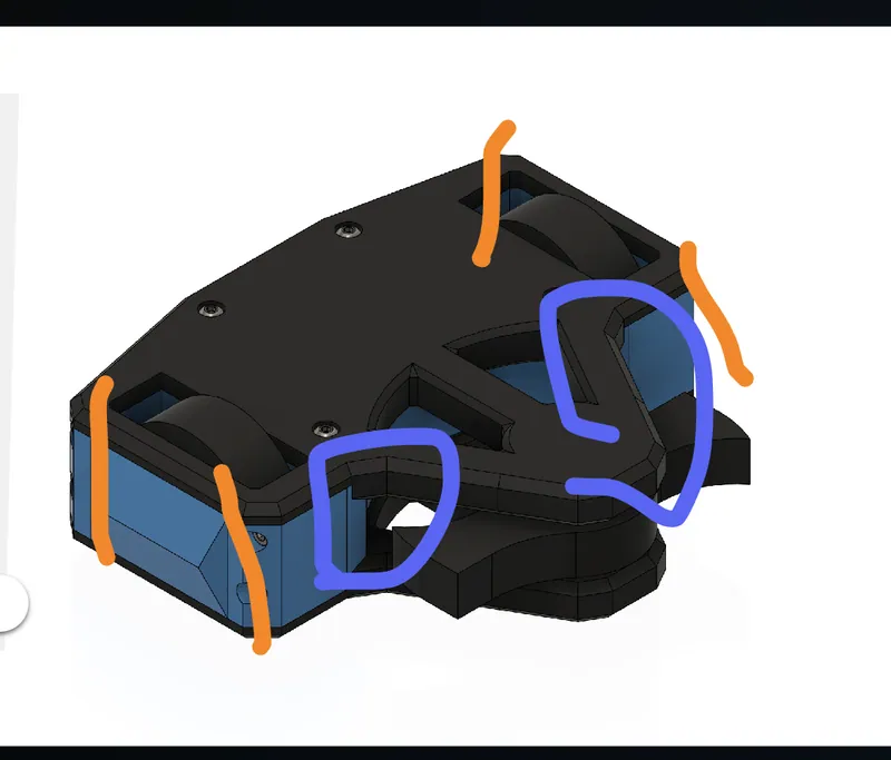 A marked-up render of version 1, Jul 10