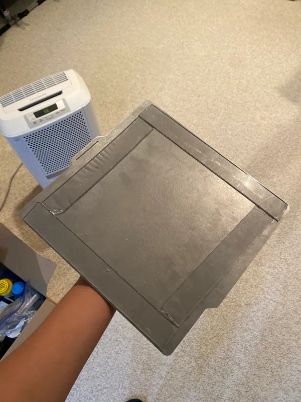 One of my 3 mm steel build plates (Aug 14, 2024)