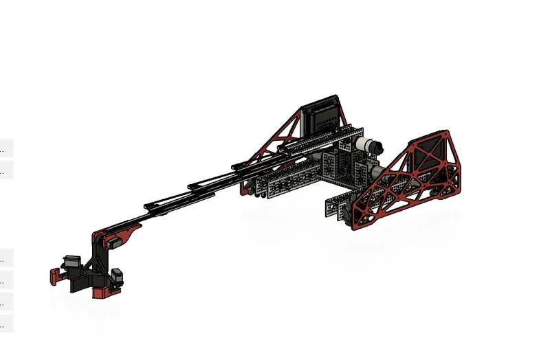 Jul 30: my render of the robot, slides out with the claw