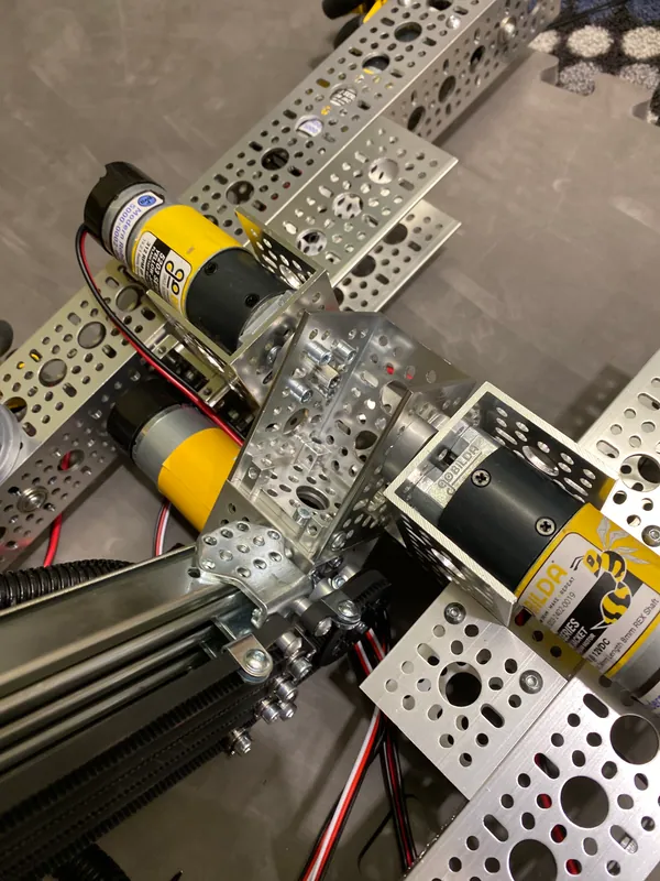 Jul 31: the pivot with its two motors