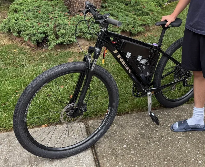 Me with the finished bike