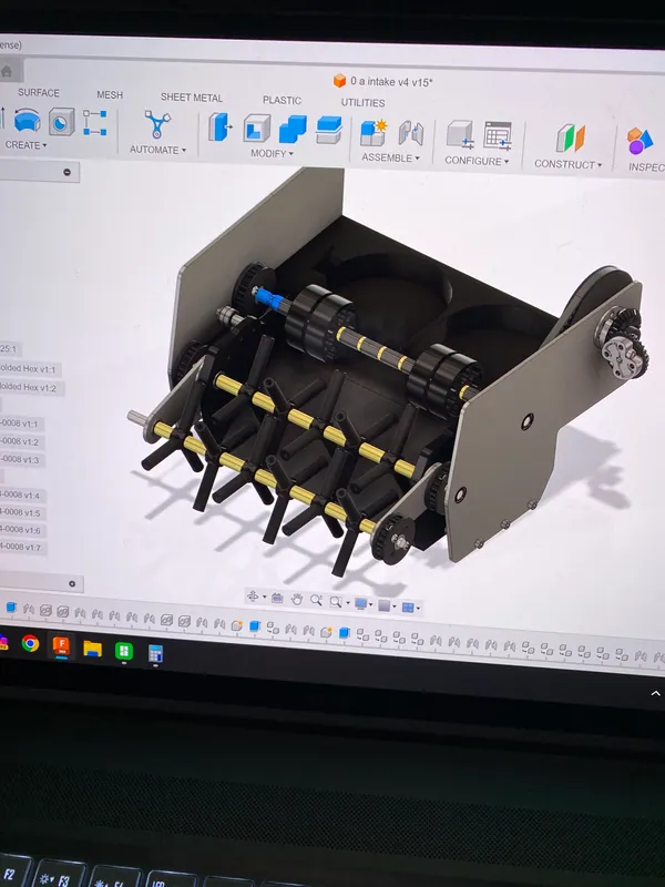Dec 26, 2023: the flap intake in Fusion 360