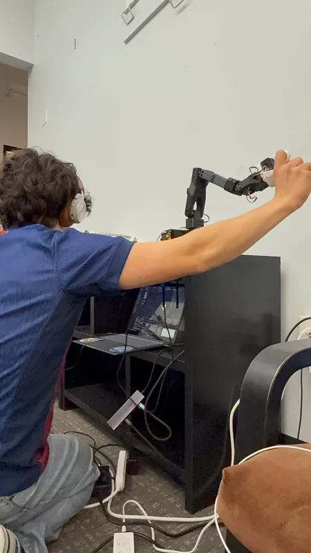 3:10 am: recording demonstrations with the leader arm