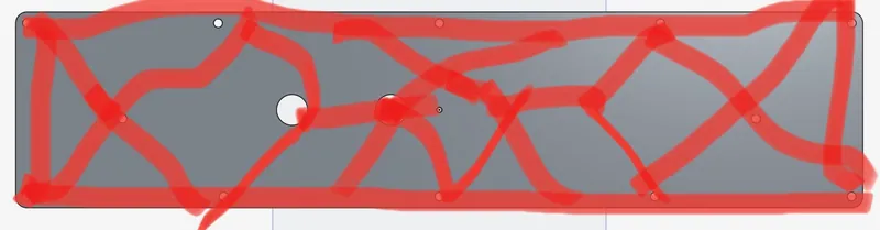 Jun 1, 2023: the next layout, drawn over the plate in red