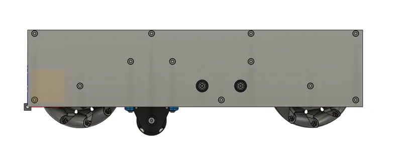 May 4, 2023: the plain side plate, with the wheels and the pod
