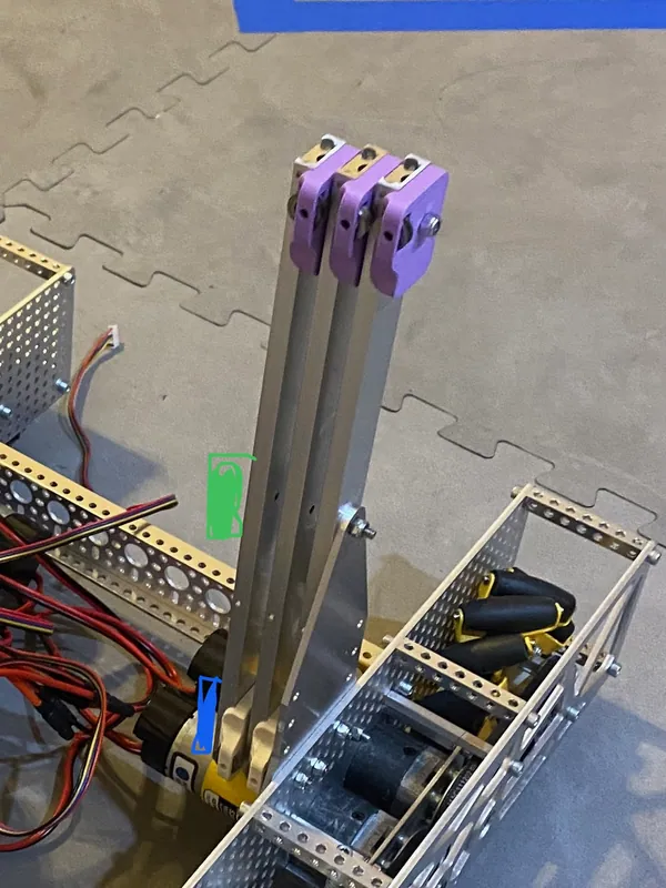 Aug 22, 2023: one lift tower, three drawer slides with printed caps
