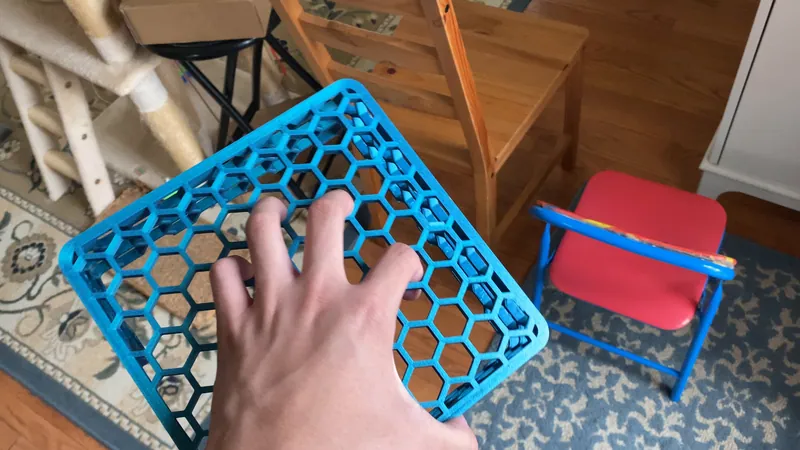 The lattice floor