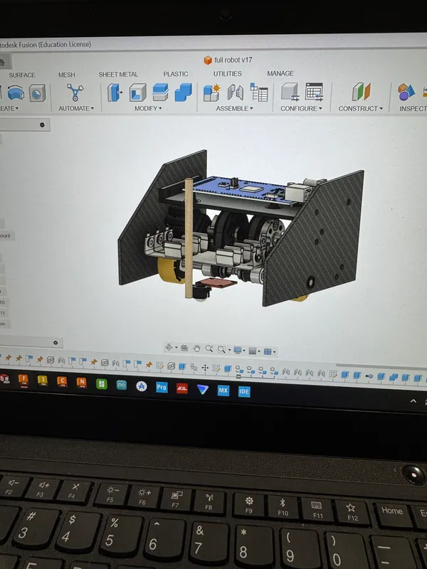 Version 1 in Fusion 360, Dec 23, 2024