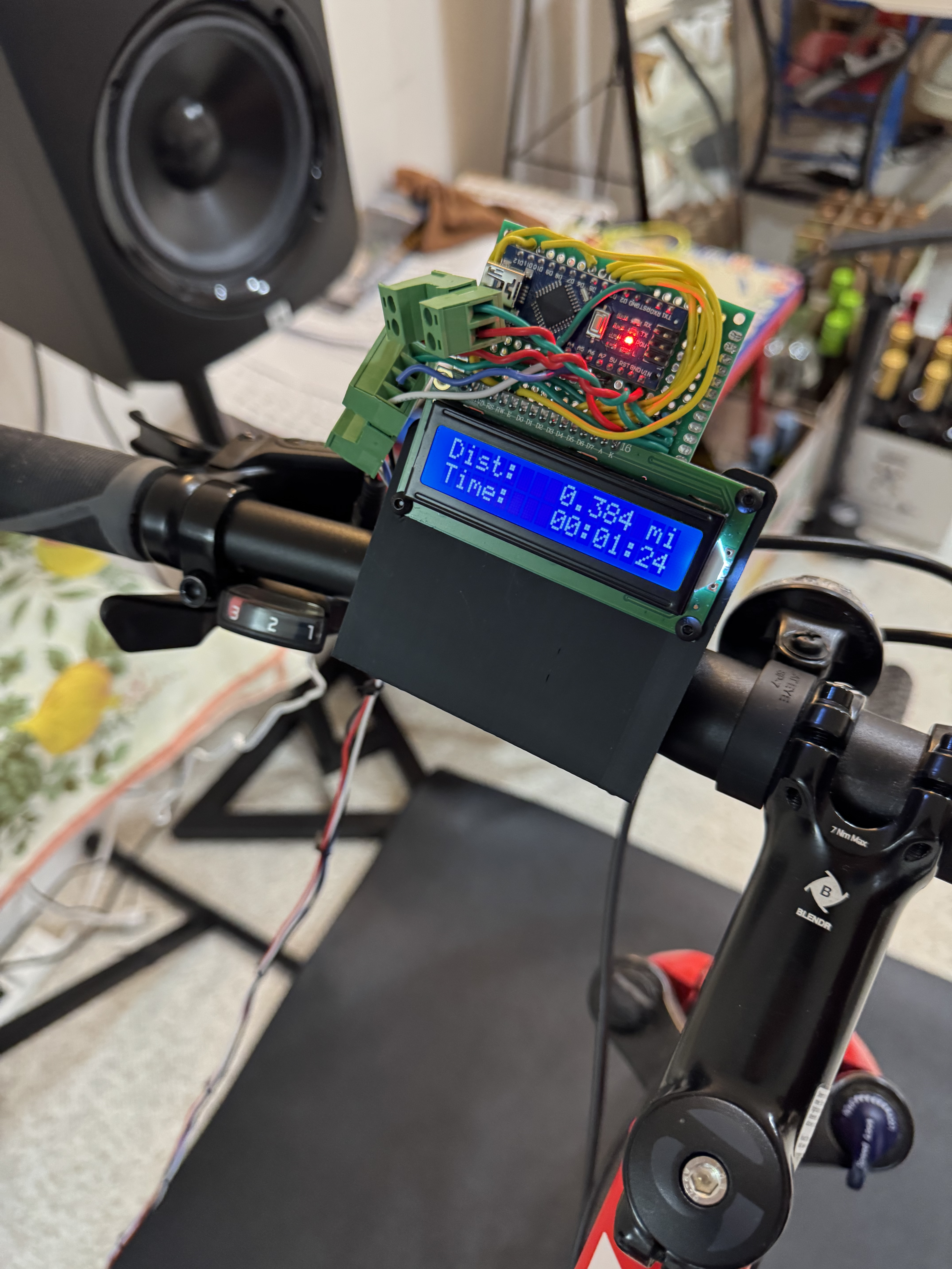 Exercise Bike Odometer