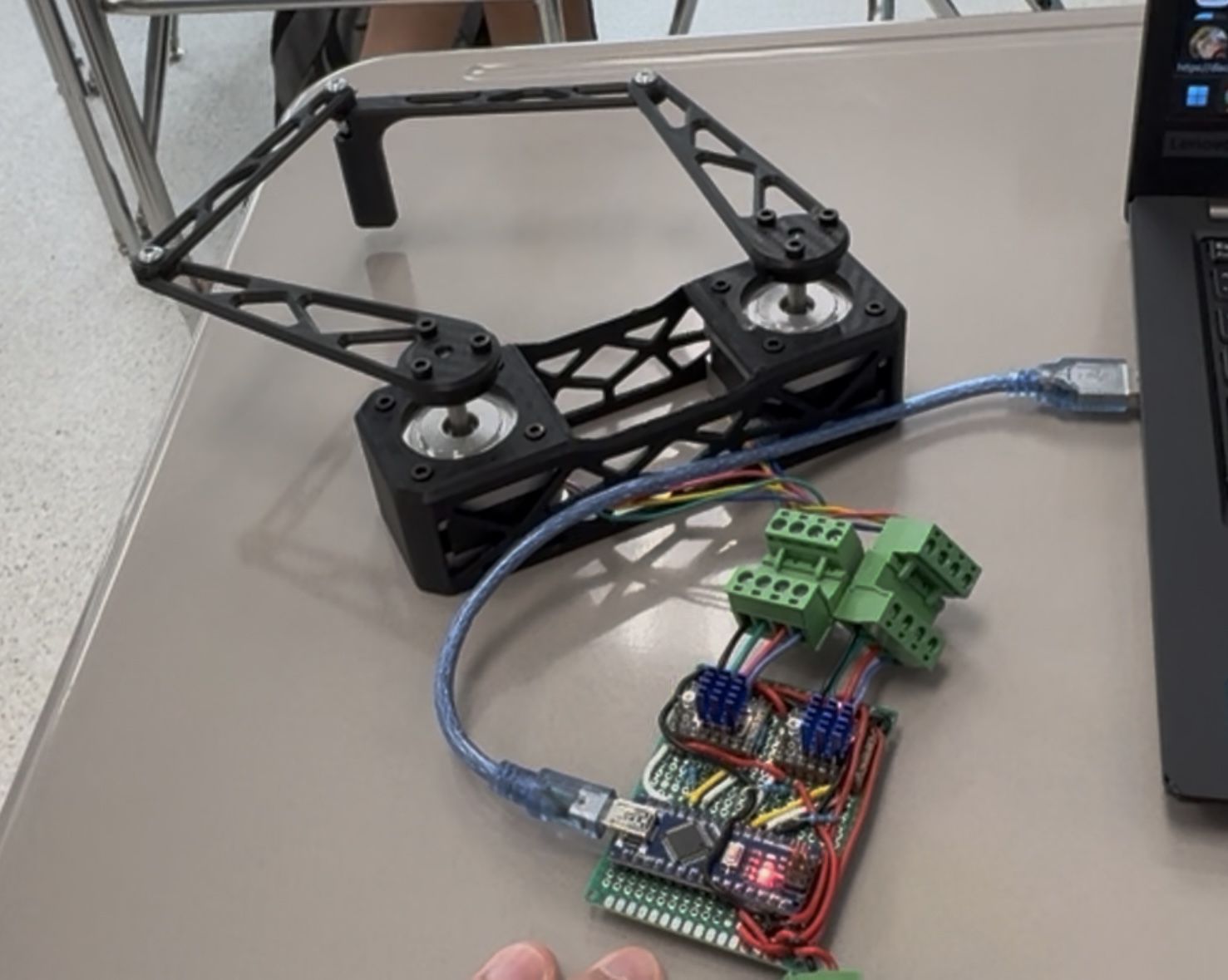 5-bar Parallel Robot Pen Plotter